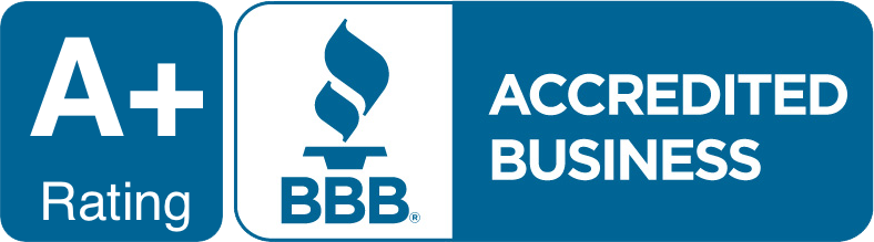 BBB A+ accredited business badge
