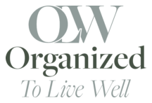 Organized To Live Well logo